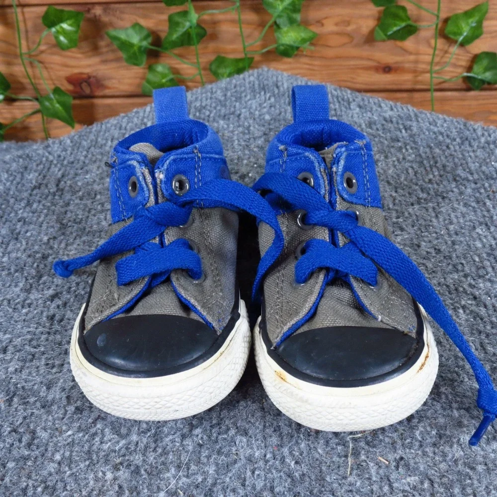 Converse Chuck Taylor‎ All Star Axel Toddler Athletic Shoe Size 4C Casual Blue